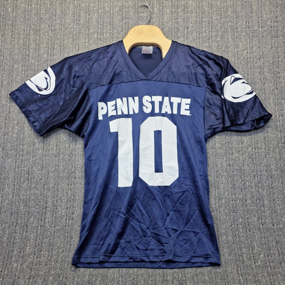Vtg 90s Penn State Nittany Lions‎ Football Jersey Mens M #10 The Bench Made USA